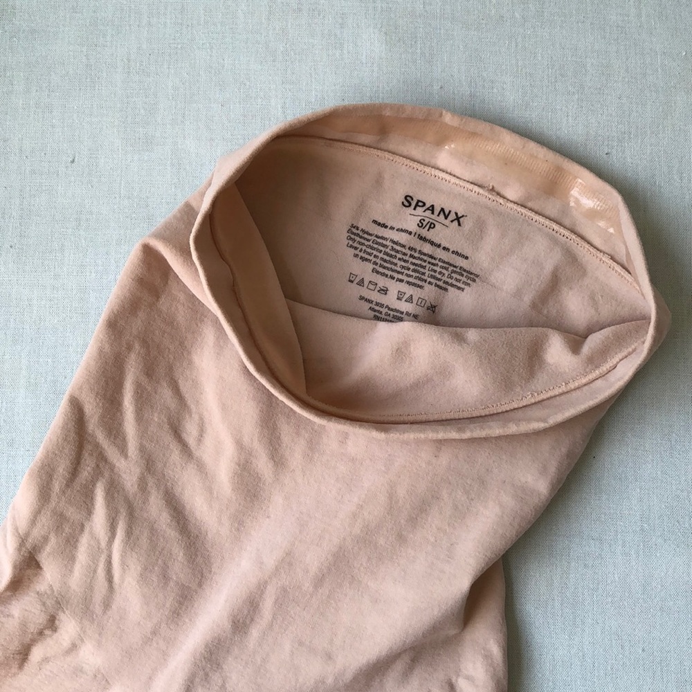 Nude Spanx Size Small worn once Shapewear